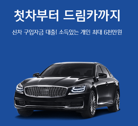 신한마이카 신차대출 리플릿 사진