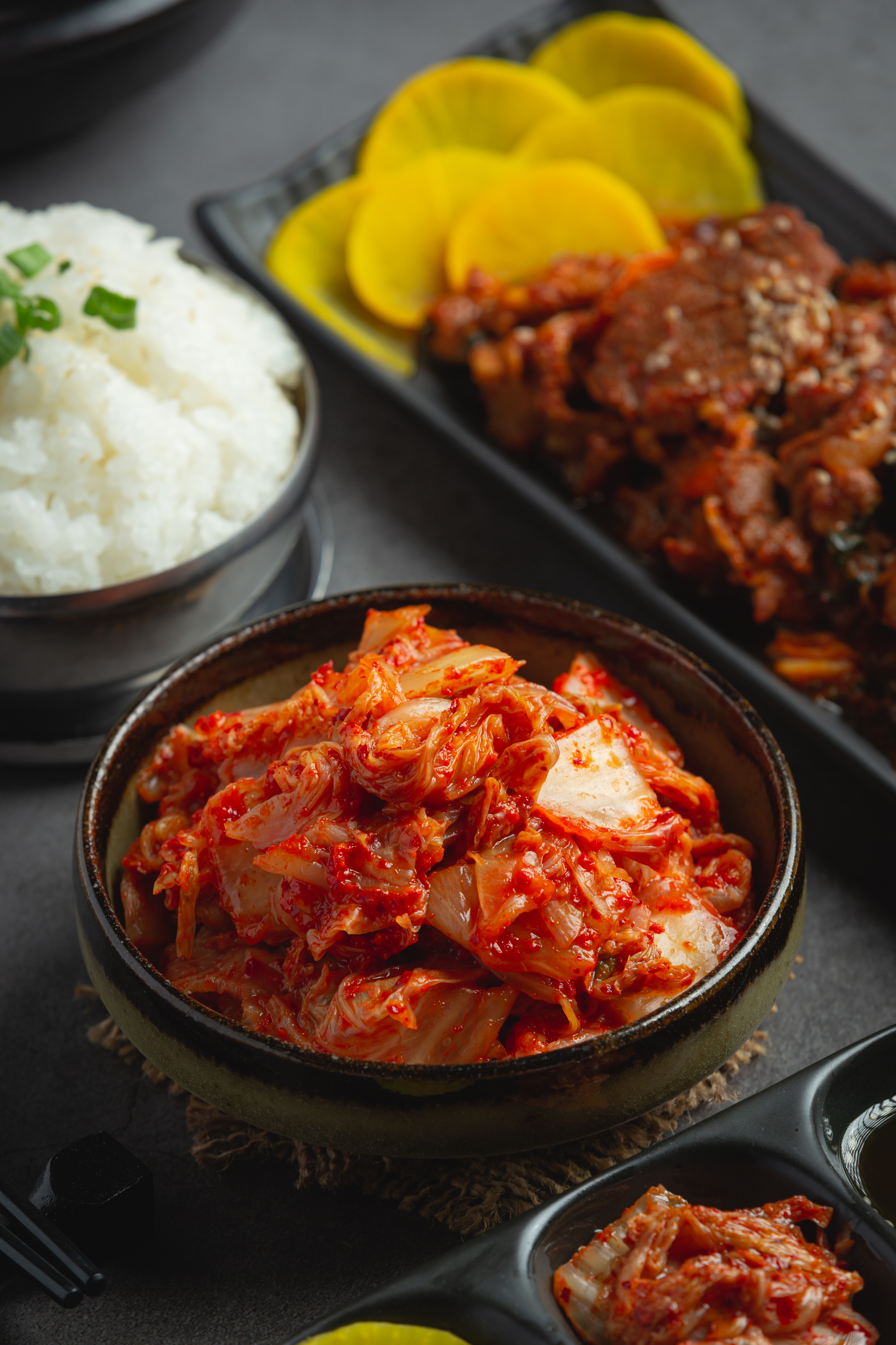 김치 밥상