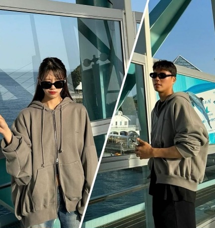 이미주, 축구선수 송범근과 열애인정