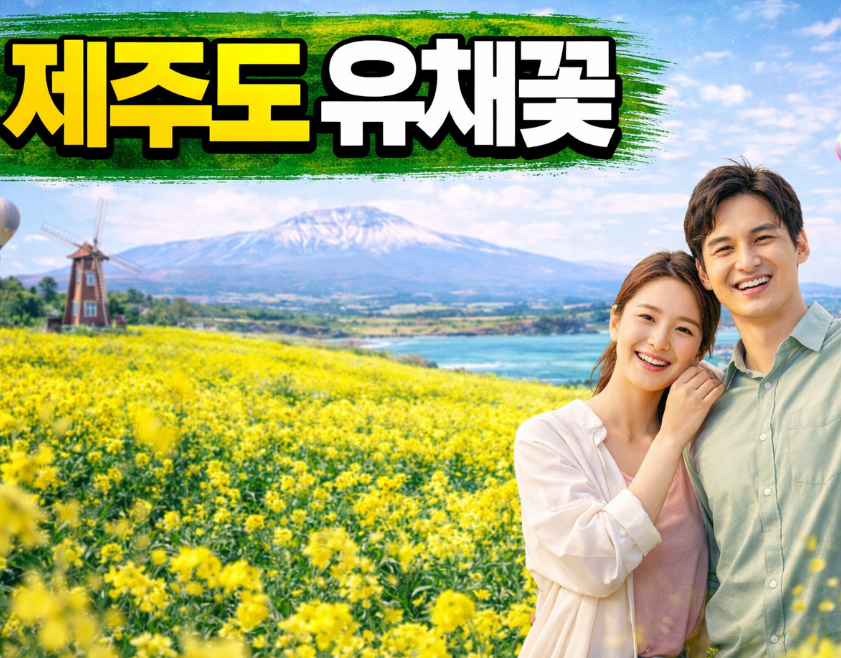제주 유채꽃 시기