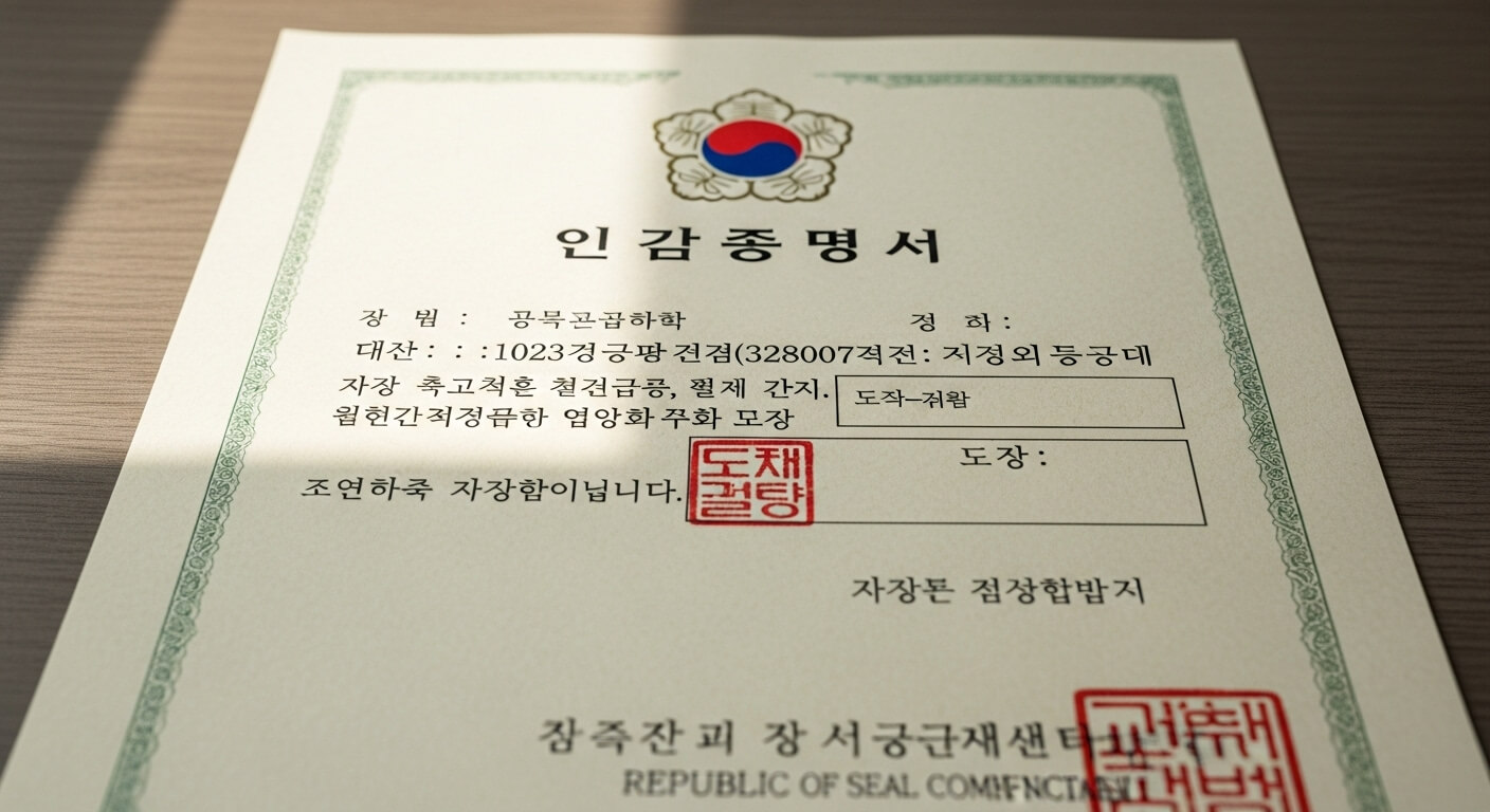 인감증명서 인터넷발급