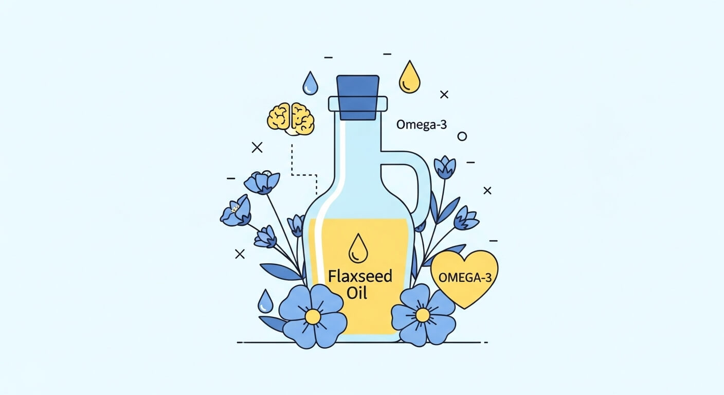 아마씨유 – 오메가-3 섭취를 위한 최적의 선택