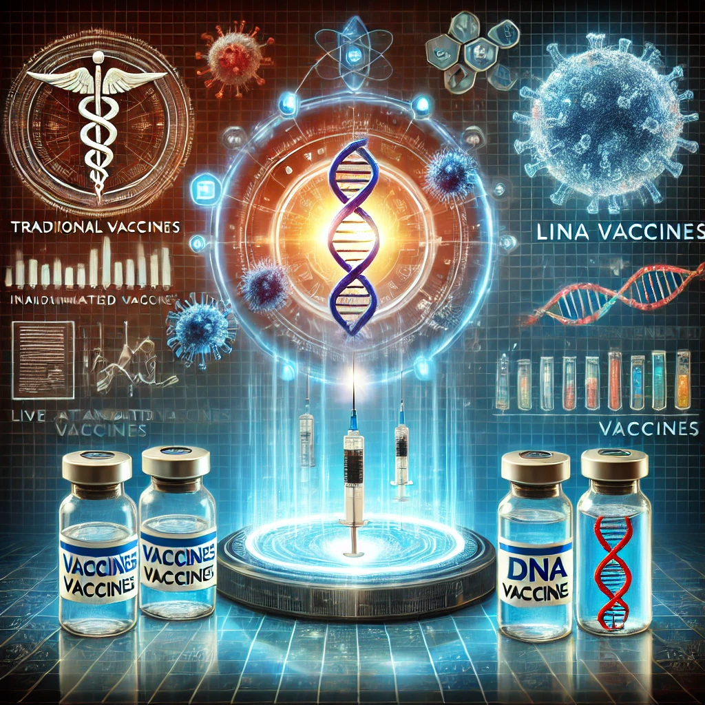 mRNA 백신, 전통 백신 관련 사진