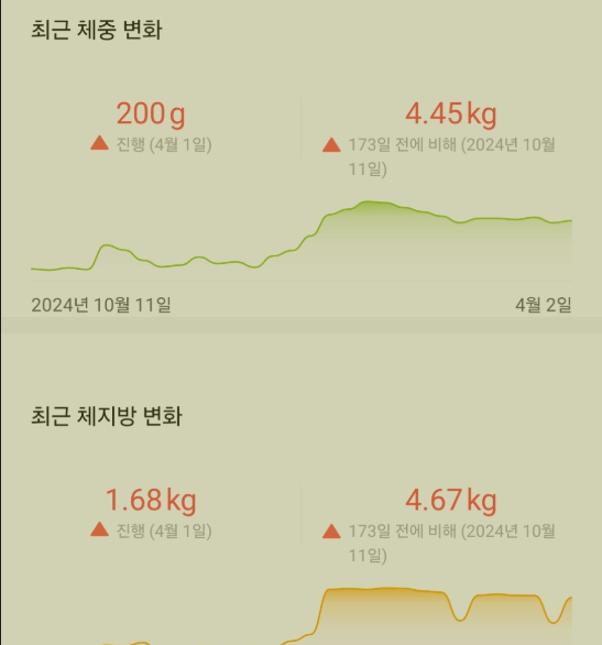 스위치온 다이어트 도전 갱년기 다이어트 2주 10일차