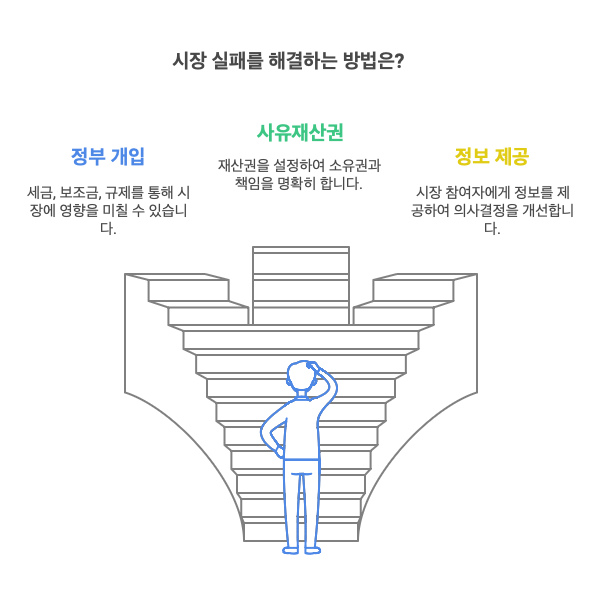 시장실패-해결방법