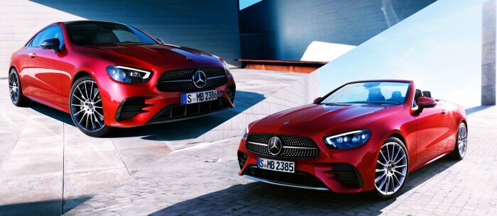 E클래스-쿠페-오픈카-레드