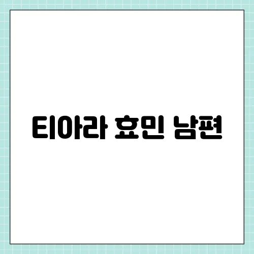 티아라 효민 남편, 직업 신랑 정보 결혼 하객 정리
