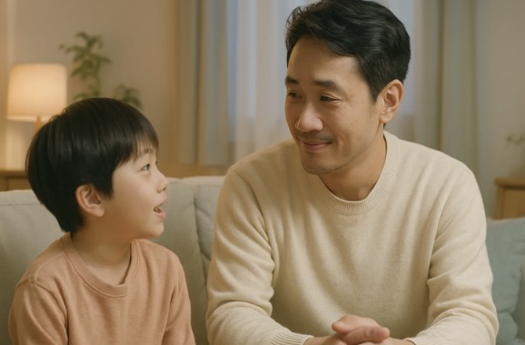 친구처럼, 그러나 존중 있게 - 아빠