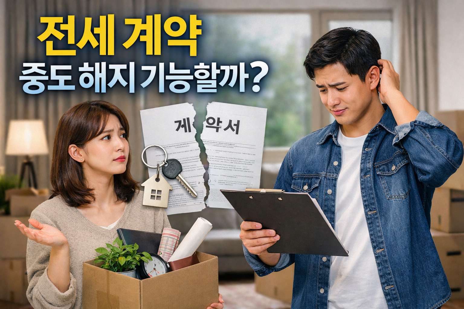 전세 계약 중도 해지 가능할까?