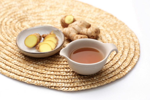 비오는날, 감기예방, 생강차