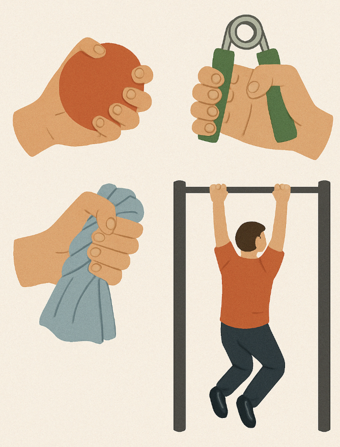 악력키우는 방법에 대한 이미지