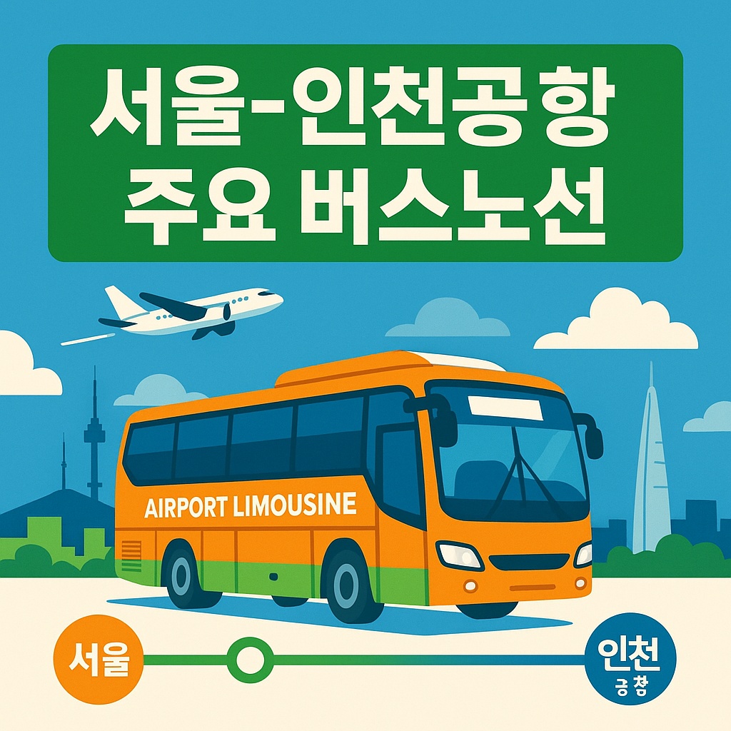 서울 인천공항 주요 버스노선