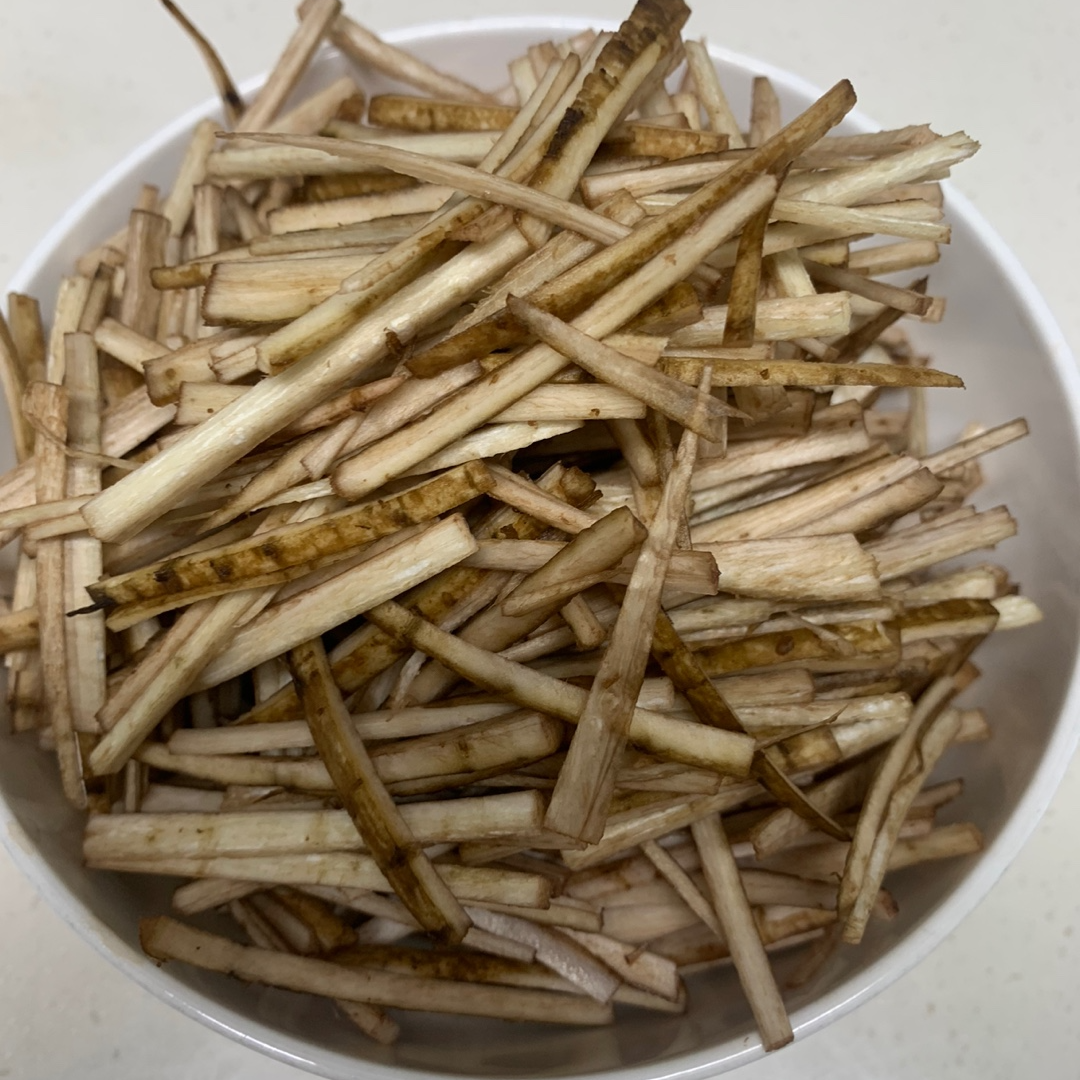 곱게 채썬 우엉 사진