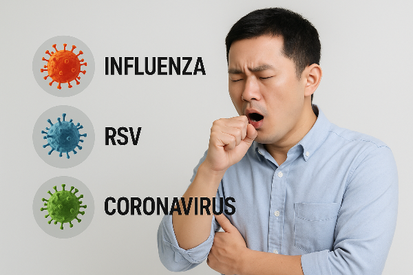 독감&middot;RSV&middot;코로나19 삼중유행, 계절성 호흡기 감염 주의보!