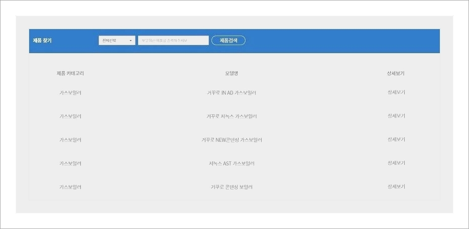 귀뚜라미보일러 고객센터