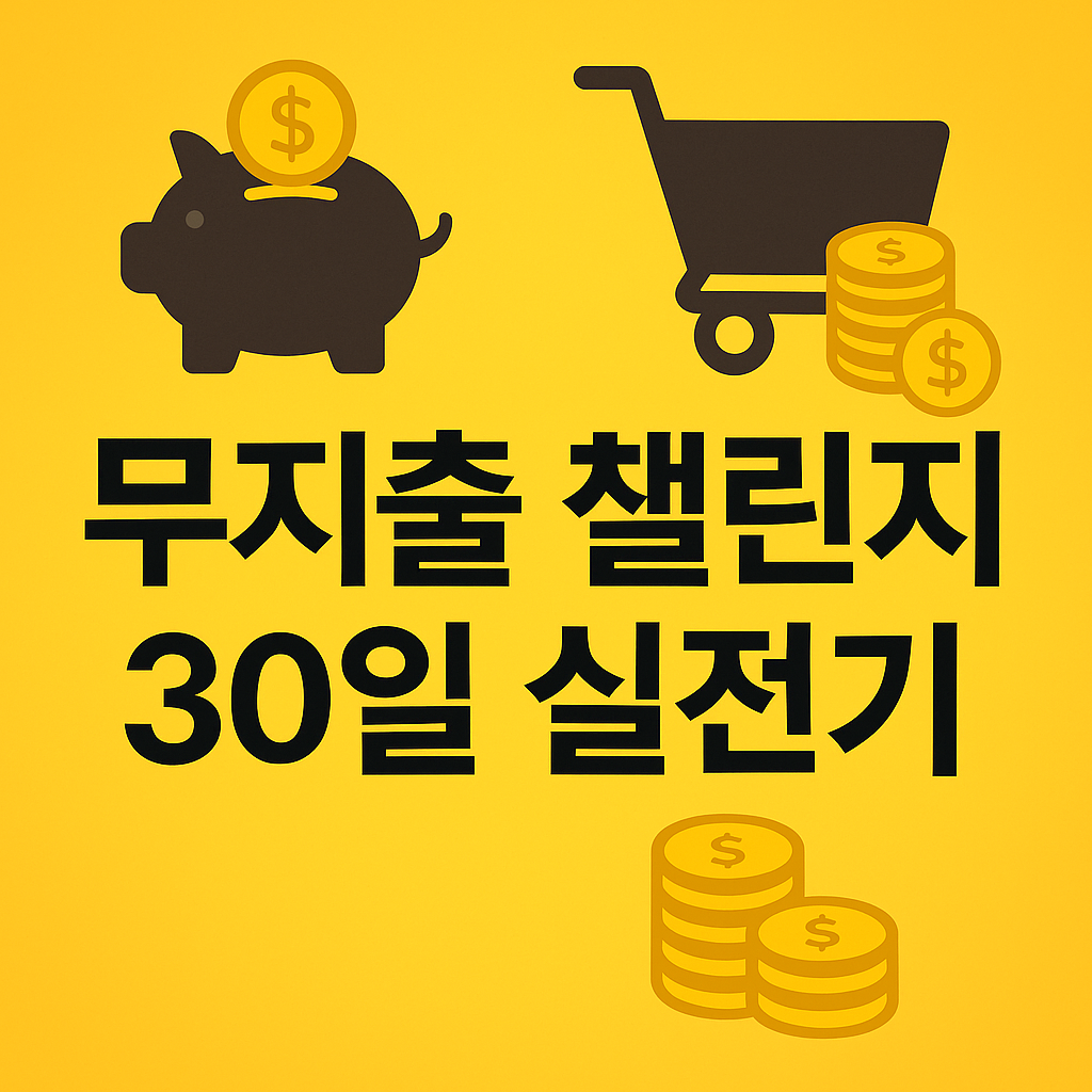 무지출 챌린지 대표이미지