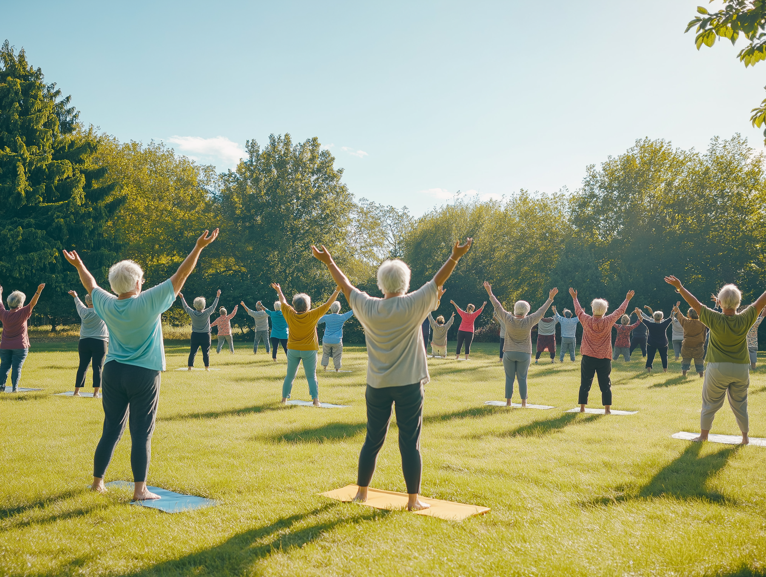 노인의 정신 건강: 상담, 신체 활동 및 사회적 참여를 통한 우울증 및 불안 관리