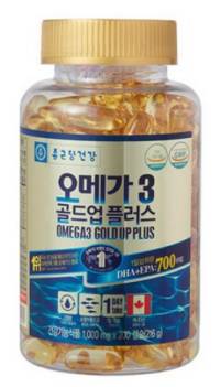 종근당 오메가3 골드업 플러스 1000mg x 200입, 200정, 1개