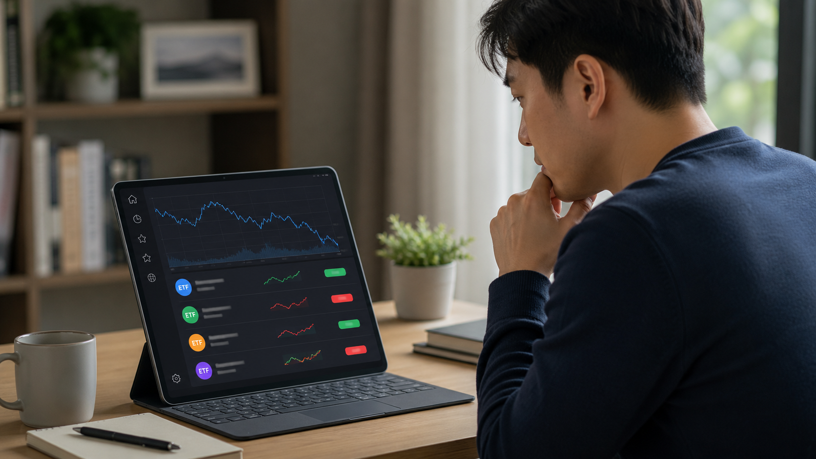 ETF 가격과 투자 현황을 확인하며 상장폐지 가능성을 살펴보는 투자자
