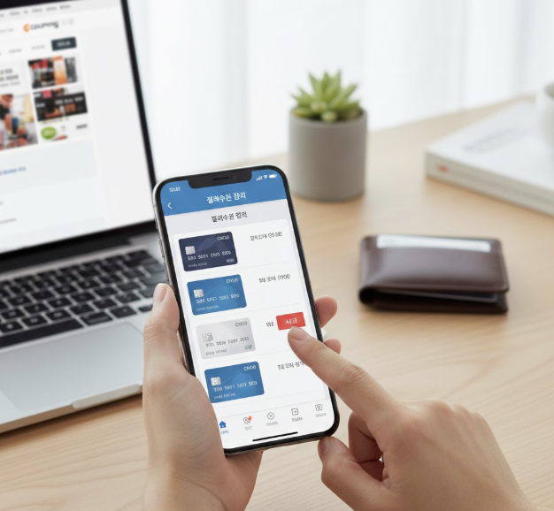 쿠팡 카드 삭제방법