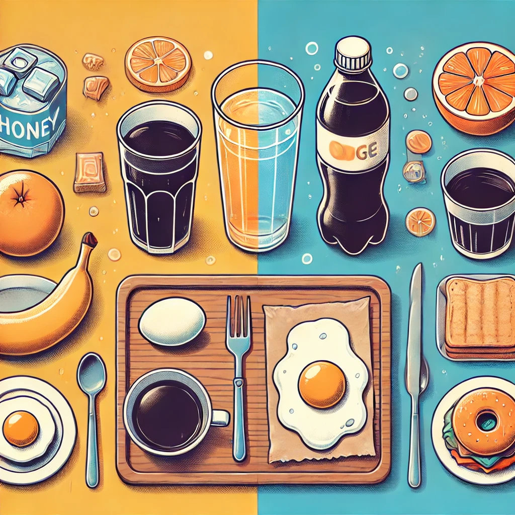 아침 공복에 먹으면 좋은 음식 vs 피해야 할 음식