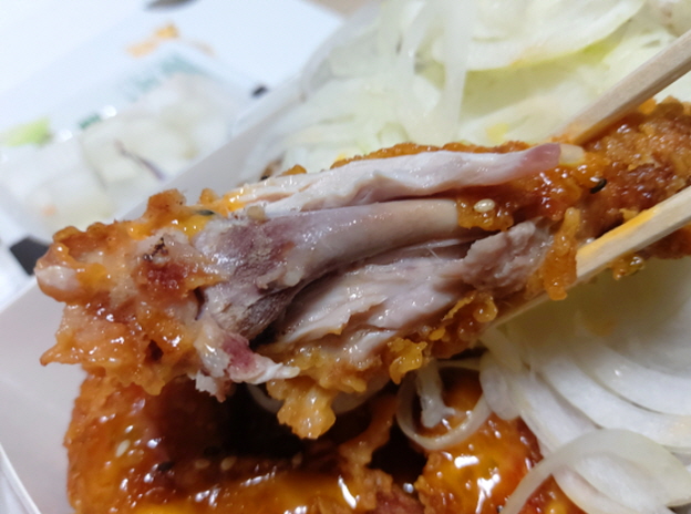 겉바속촉 닭다리