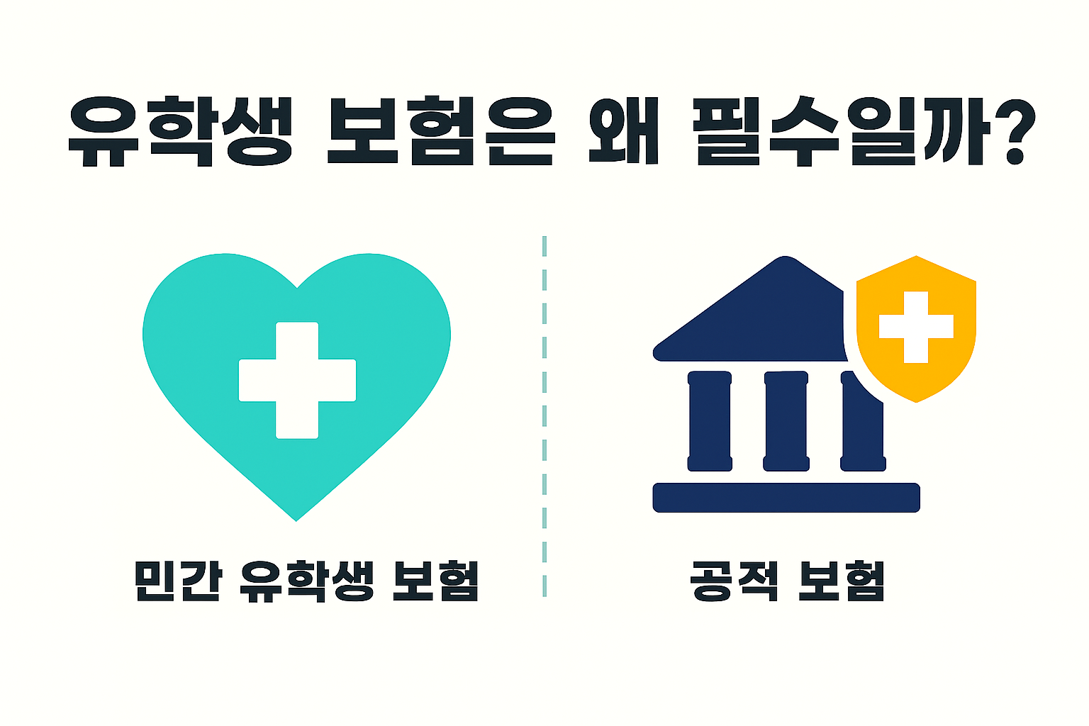 유학생 보험 가입이유와 선택 기준