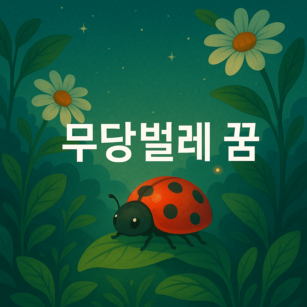 무당벌레 꿈