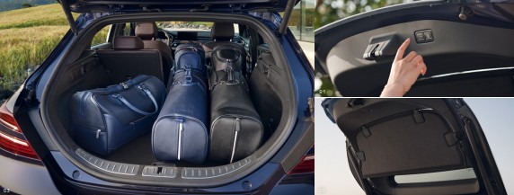 제네시스 G70 슈팅 브레이크 트렁크에 골프백은 몇개나