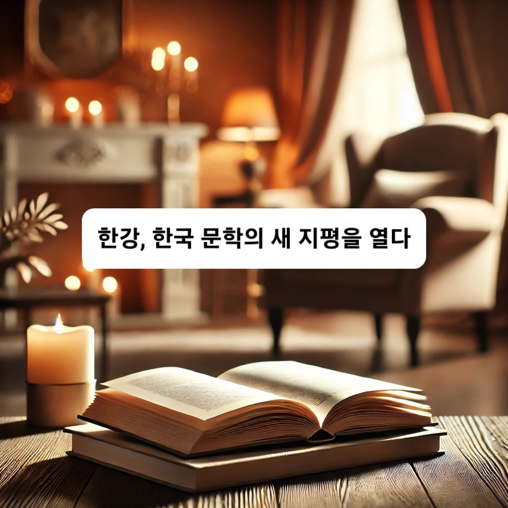 한강,2024년 노벨문학상 수상 으로 한국 문학의 역사를 쓰다