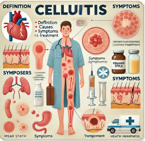 봉와직염 정의 → 원인 → 증상 → 치료까지 한눈에 정리된 인포그래픽