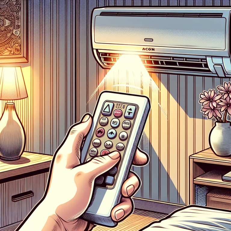 캐리어 에어컨 리모컨이 고장났을 때! 이렇게 해보세요!