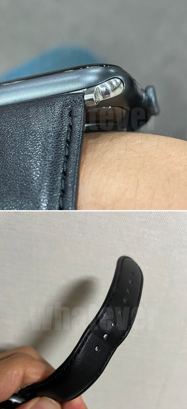 알리익스프레스 구매 애플워치 가죽 스트랩 사용후기