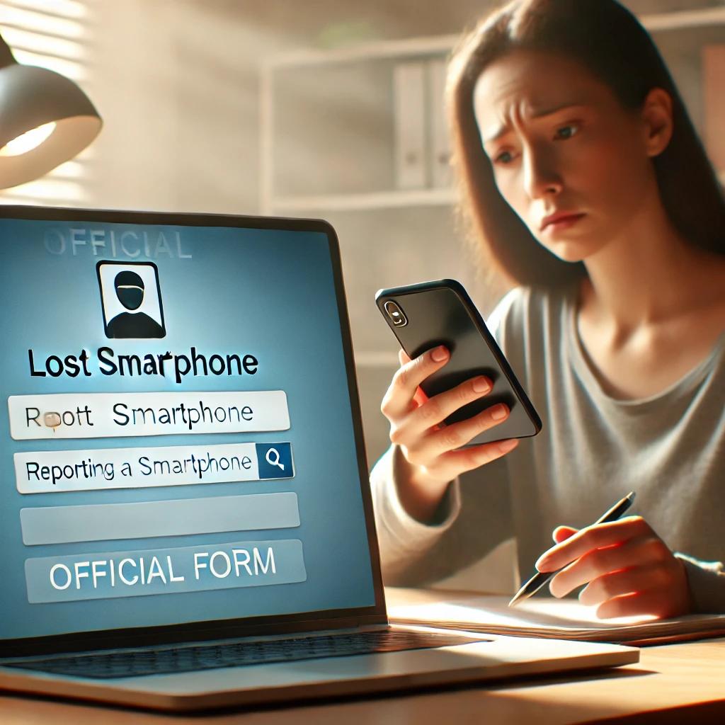 스마트폰분실신고