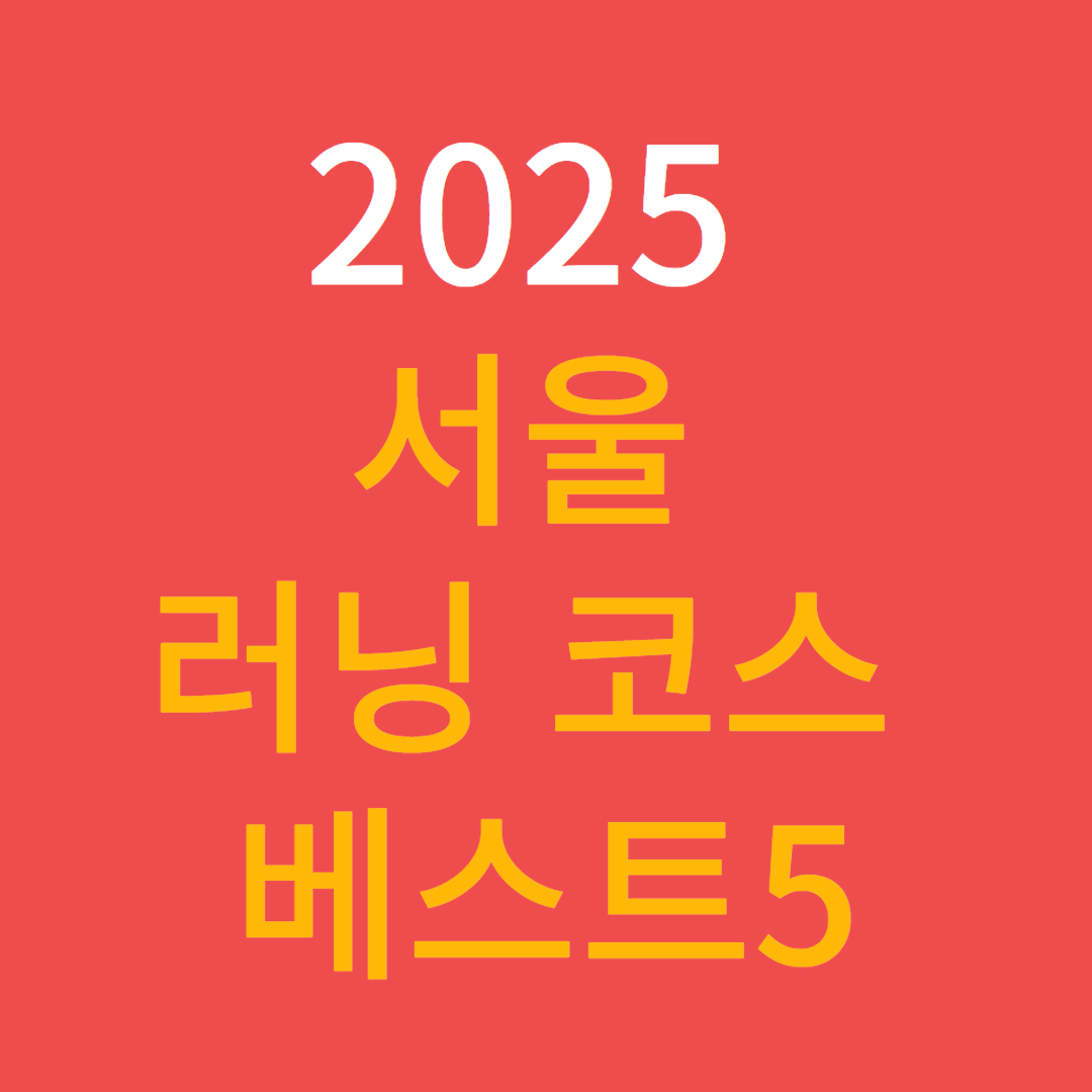 서울 러닝 코스 베스트5 – 러너들을 위한 최고의 달리기 명소