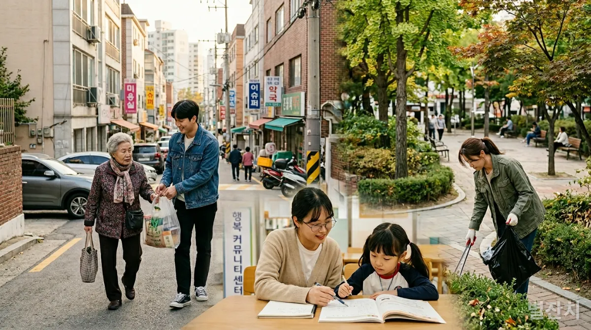 일상 속에서 소박한 영웅적인 행동을 실천하는 한국 시민들