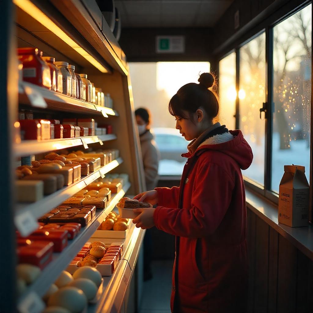 겨율 편의점 간식 이미지