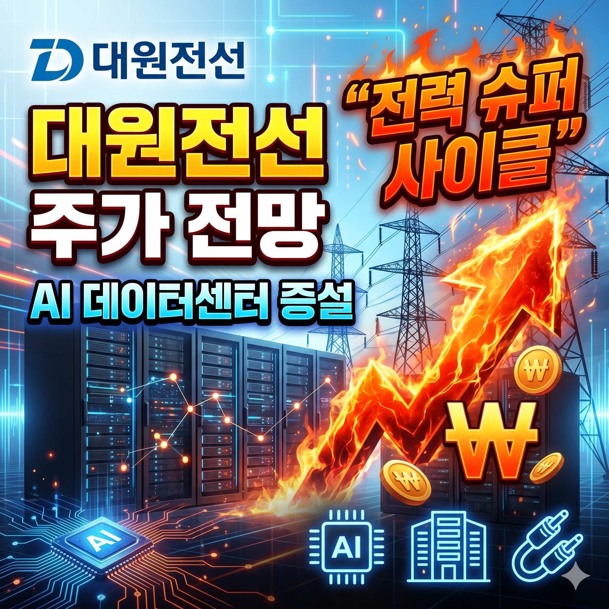 대원전선 주가 전망