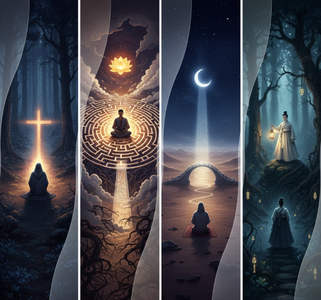 길을 잃는 꿈해몽 종교별 의미 비교(기독교, 불교, 이슬람, 샤머니즘)