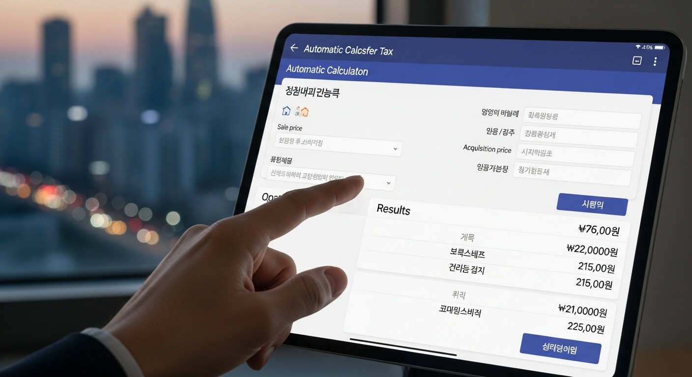 양도세 자동계산