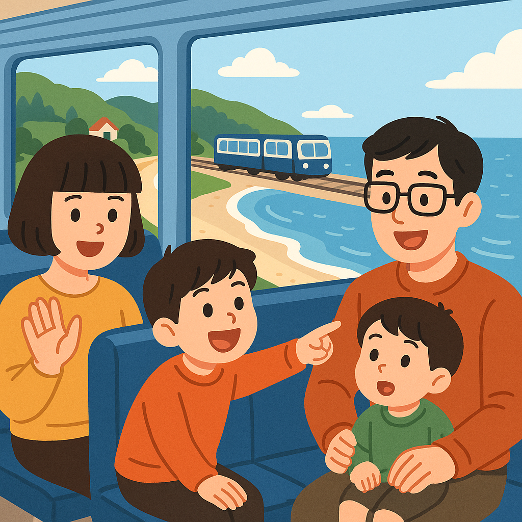 부산 해변열차 탑승, 어린이 동반 후기 & 가족 여행 꿀팁