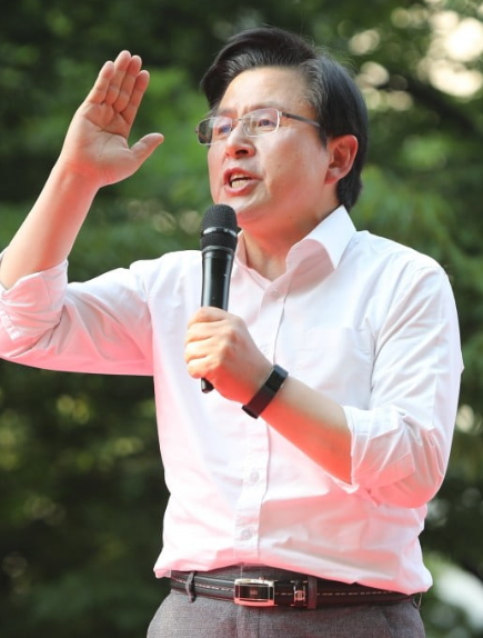 황교안 당대표 국민의힘 탈당