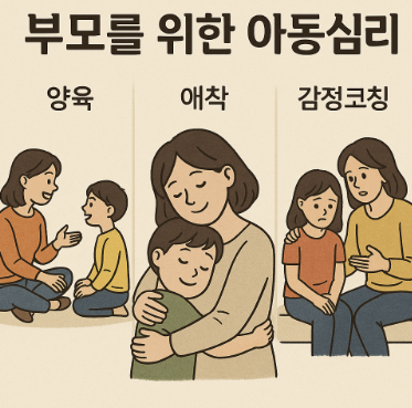 부모를 위한 아동심리 (양육, 애착, 감정코칭)