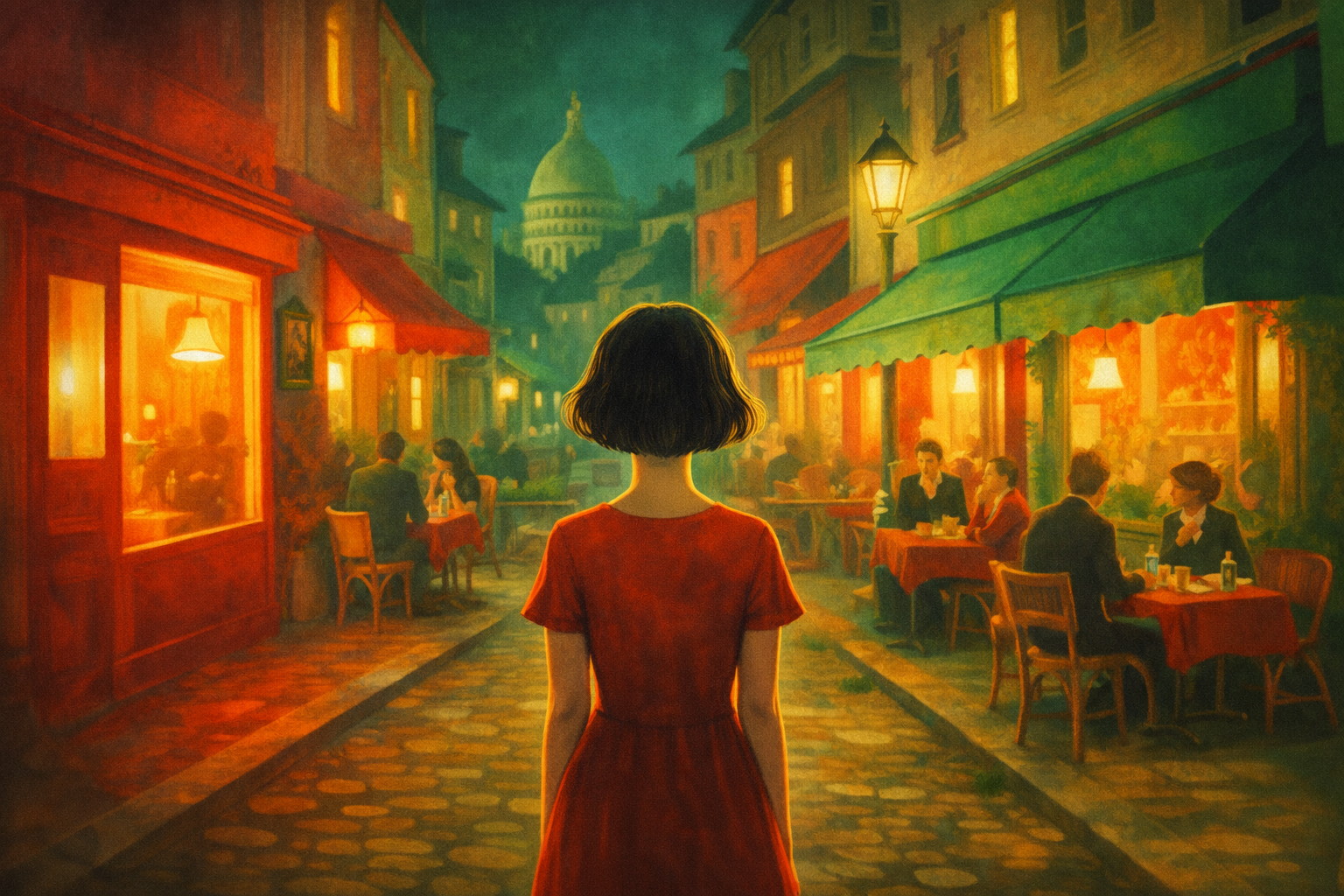 <아멜리에> 과장된 색감이 현실을 판타지로 인식하게 만든 이유