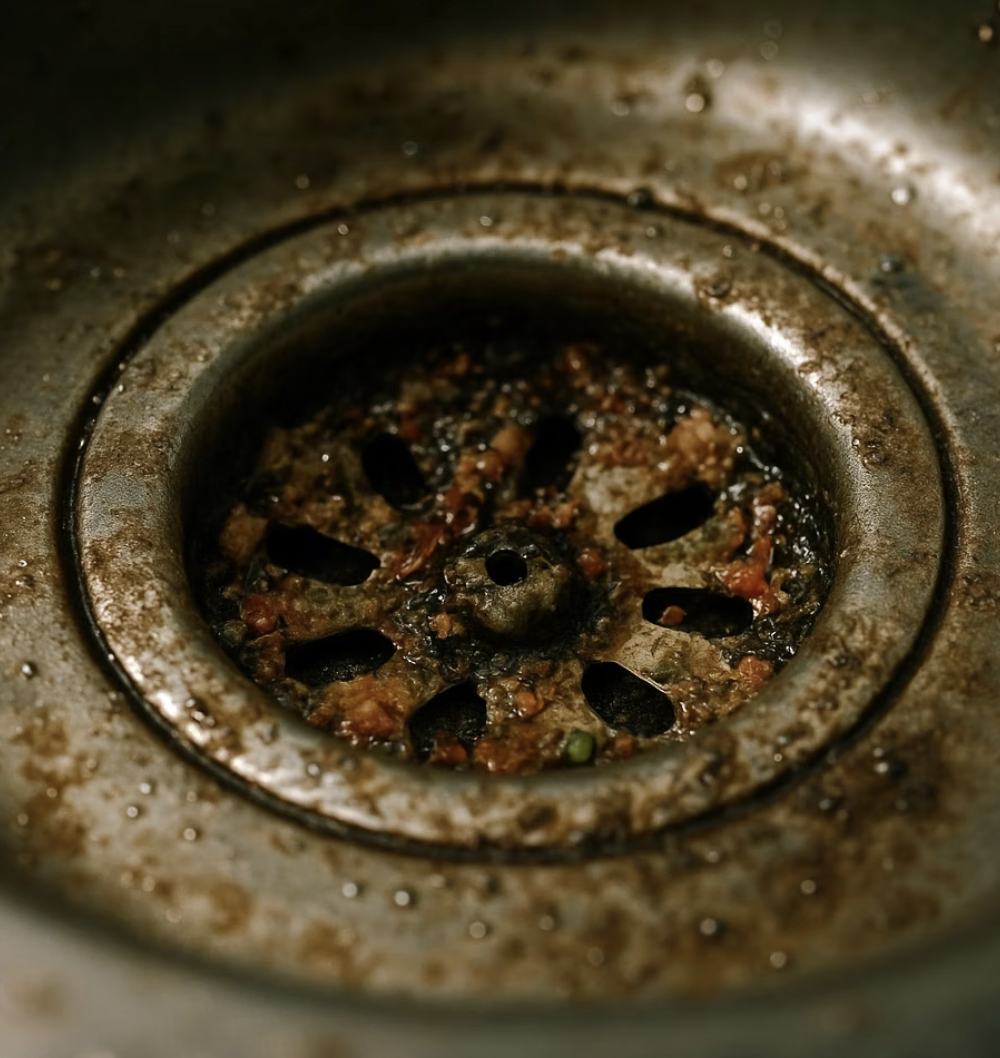 진짜 은신처, 싱크대 배수구 관리