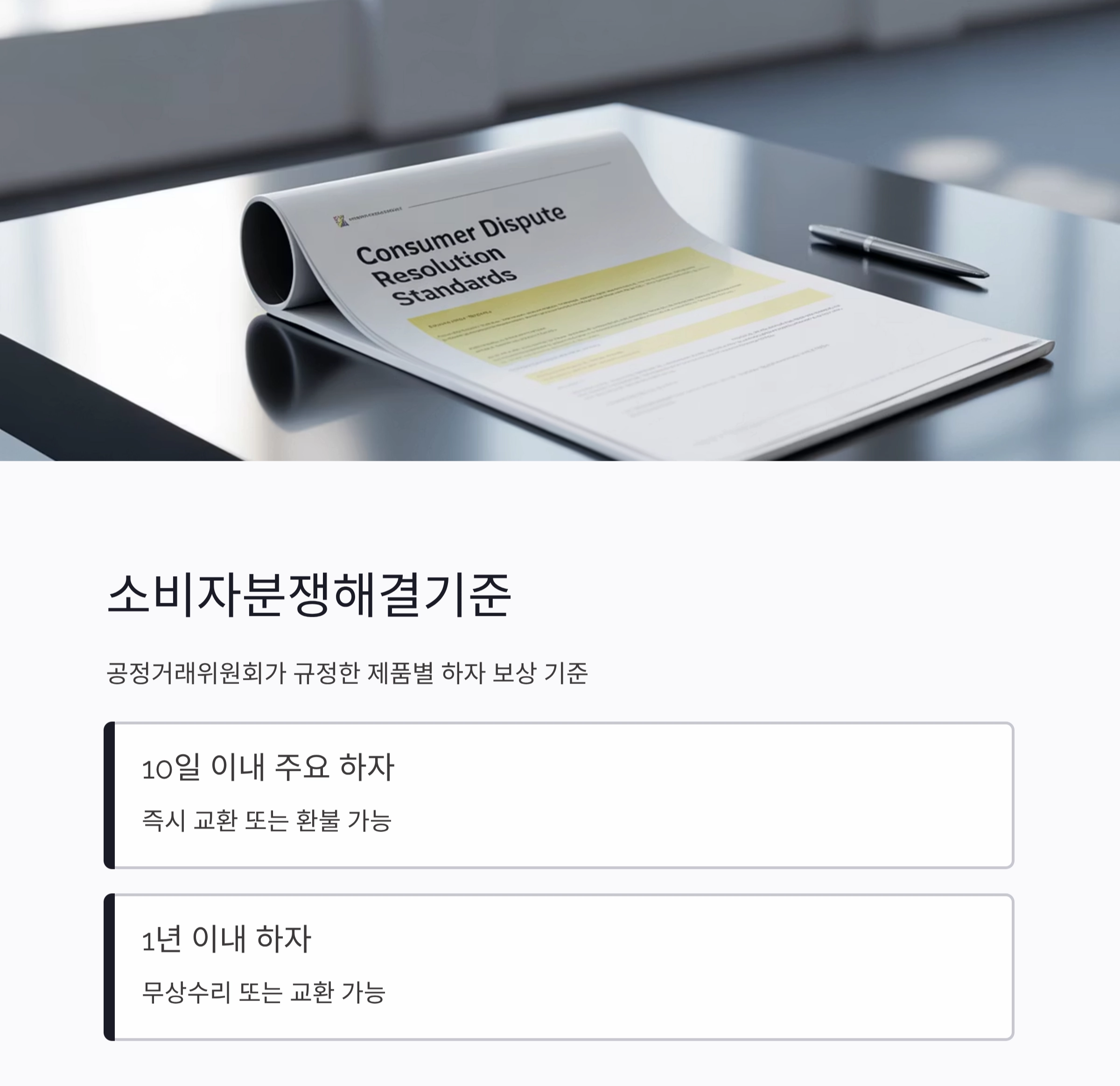 제품 하자 발생 시 보상청구, 어떻게 해야 할까?