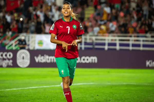 여자월드컵 모로코 기줄란 셰바크 사진입니다.