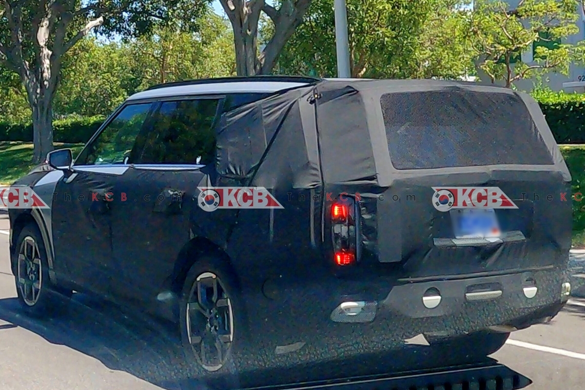 기아 텔루라이드 풀체인지 테스트카 스파이샷