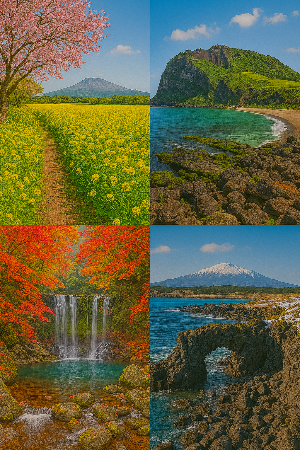 제주도 사계절 코스 (드라이브, 명소, 추천)