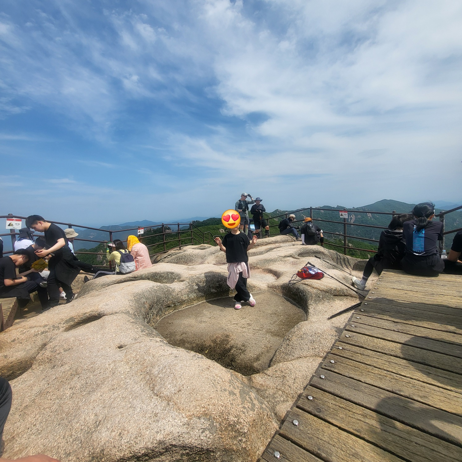 속리산 문장대(아이와 등산하기)